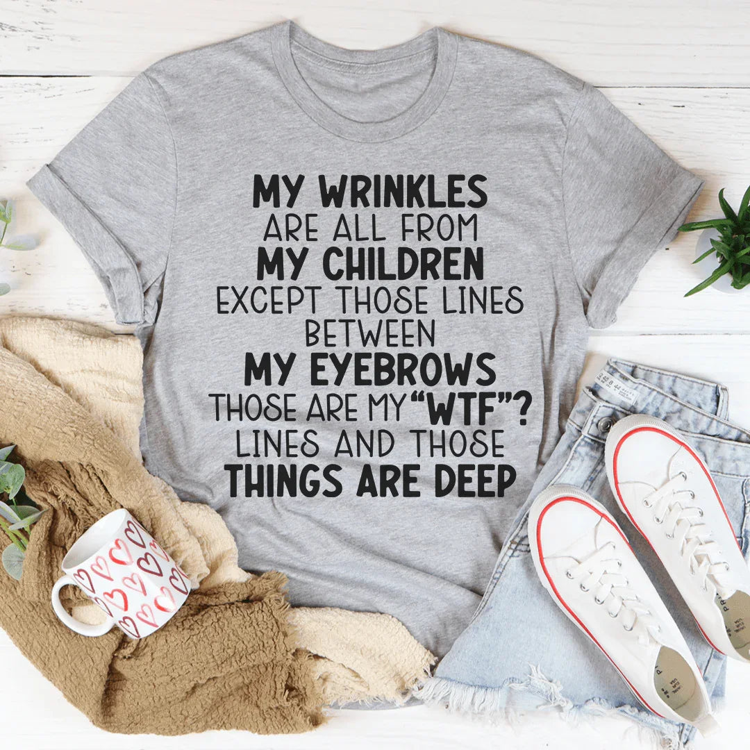 My WTF Lines Tee - WonderingCloth