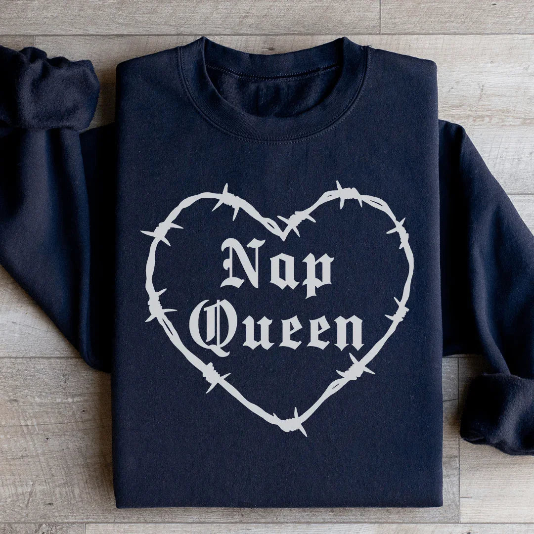 Nap Queen Sweatshirt - WonderingCloth