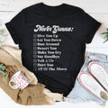 Never Gonna Tee - WonderingCloth