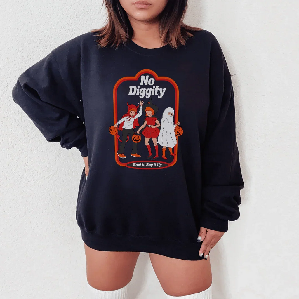 No Diggity Bout To Bag It Up Sweatshirt - WonderingCloth