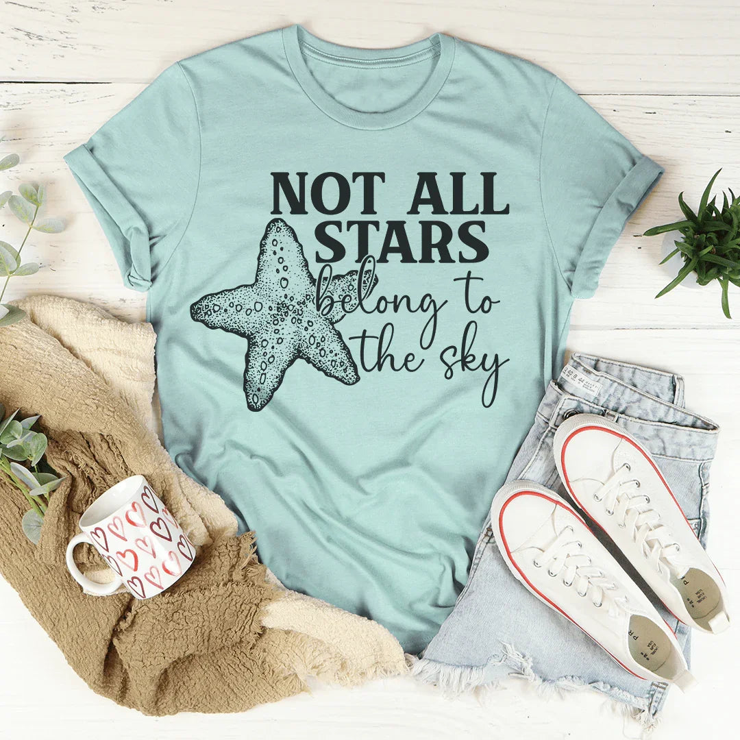 Not All Stars Belong To The Sky Tee - WonderingCloth