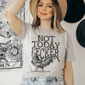 Not Today Pecker Tee - WonderingCloth