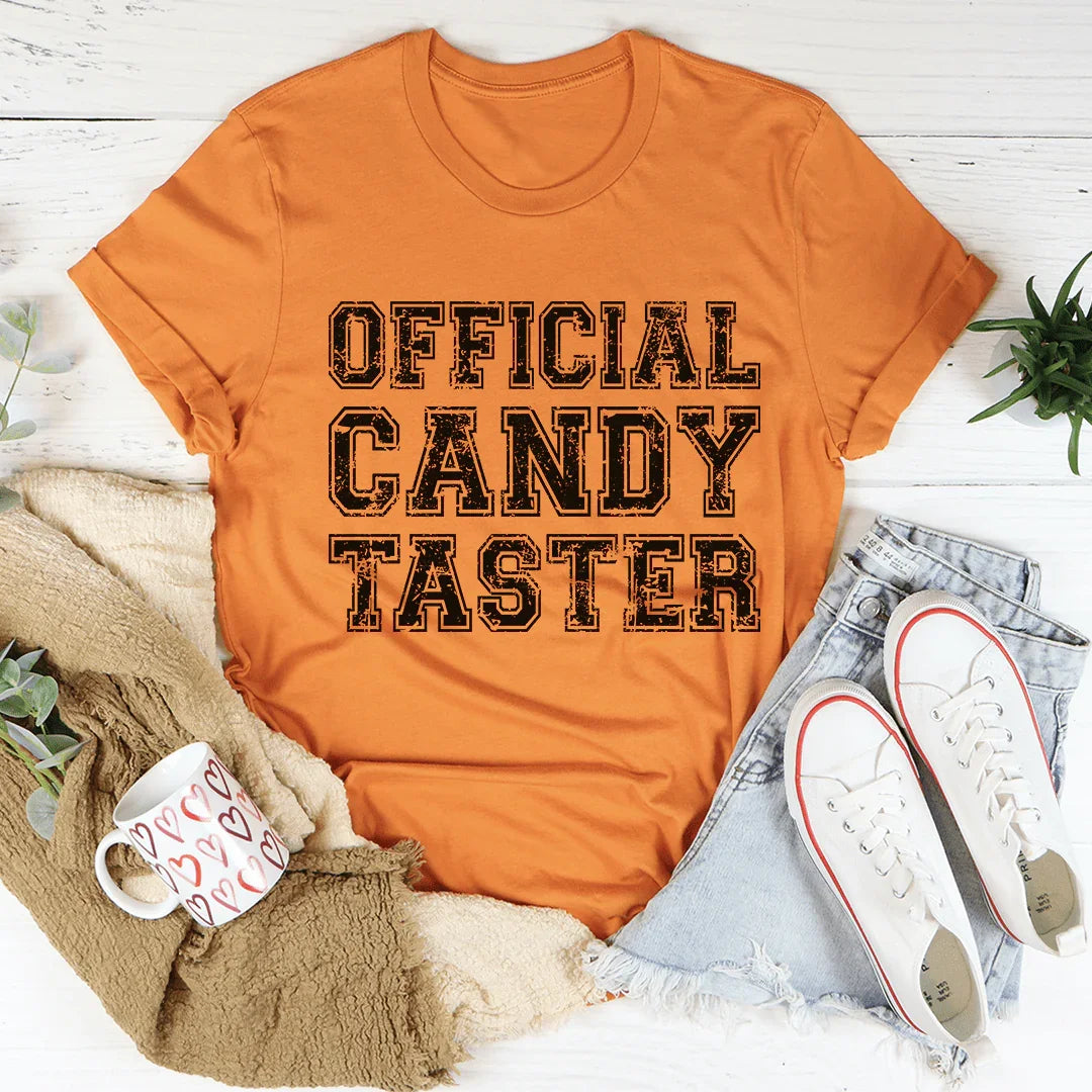 Official Candy Taster Tee - WonderingCloth