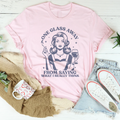One Glass Away From Saying What I Really Think Tee - WonderingCloth