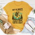 Out Of Breath Hiking Society Tee - WonderingCloth