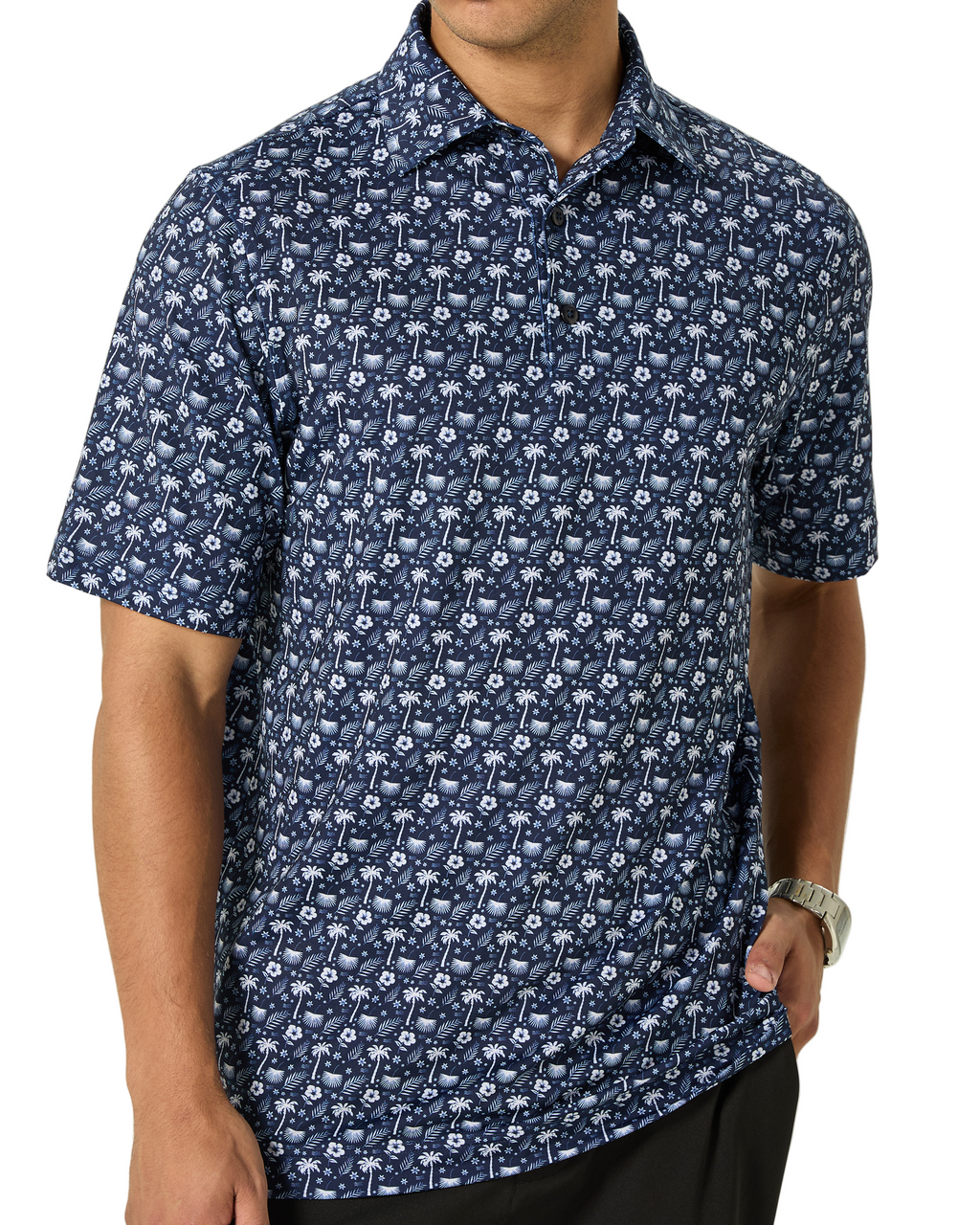 Paradise Dreaming Men's Polo - WonderingCloth