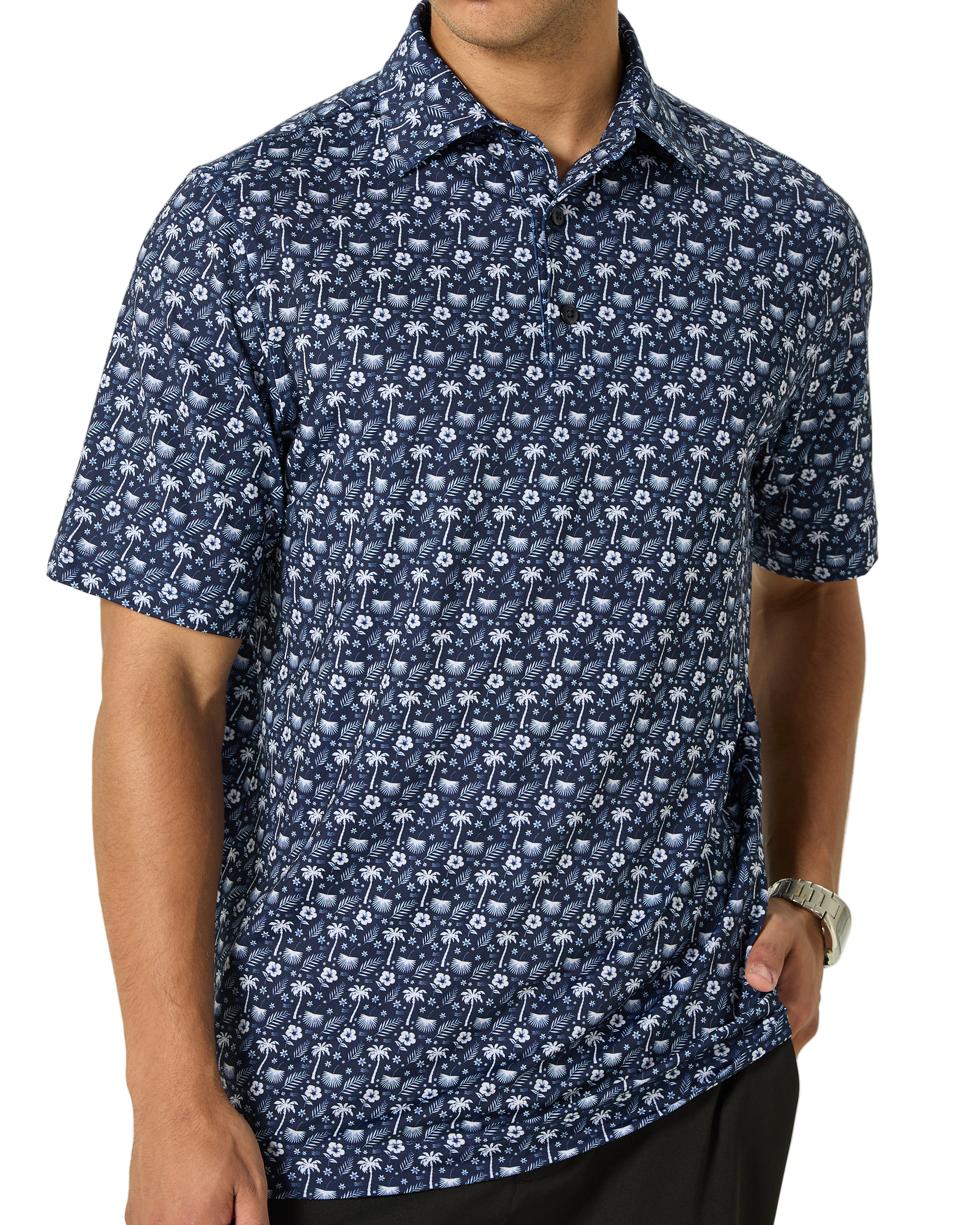 Paradise Dreaming Men's Polo - WonderingCloth