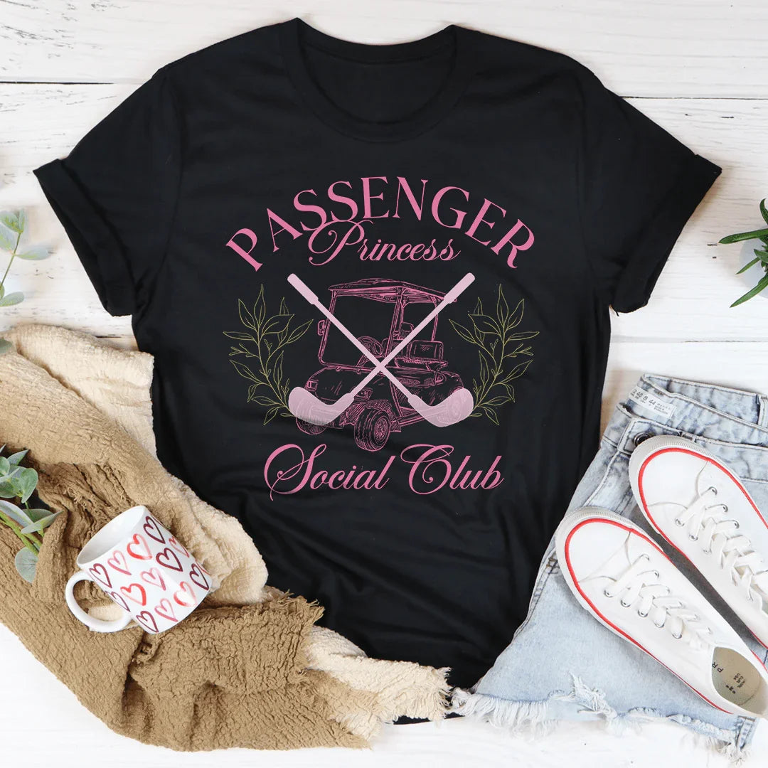 Passenger Princess Social Club Tee - WonderingCloth