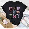 Pastel Bows Tee - WonderingCloth