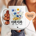 Personalized Grandma Mug - WonderingCloth