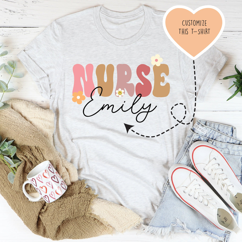 Personalized Nurse Tee - WonderingCloth
