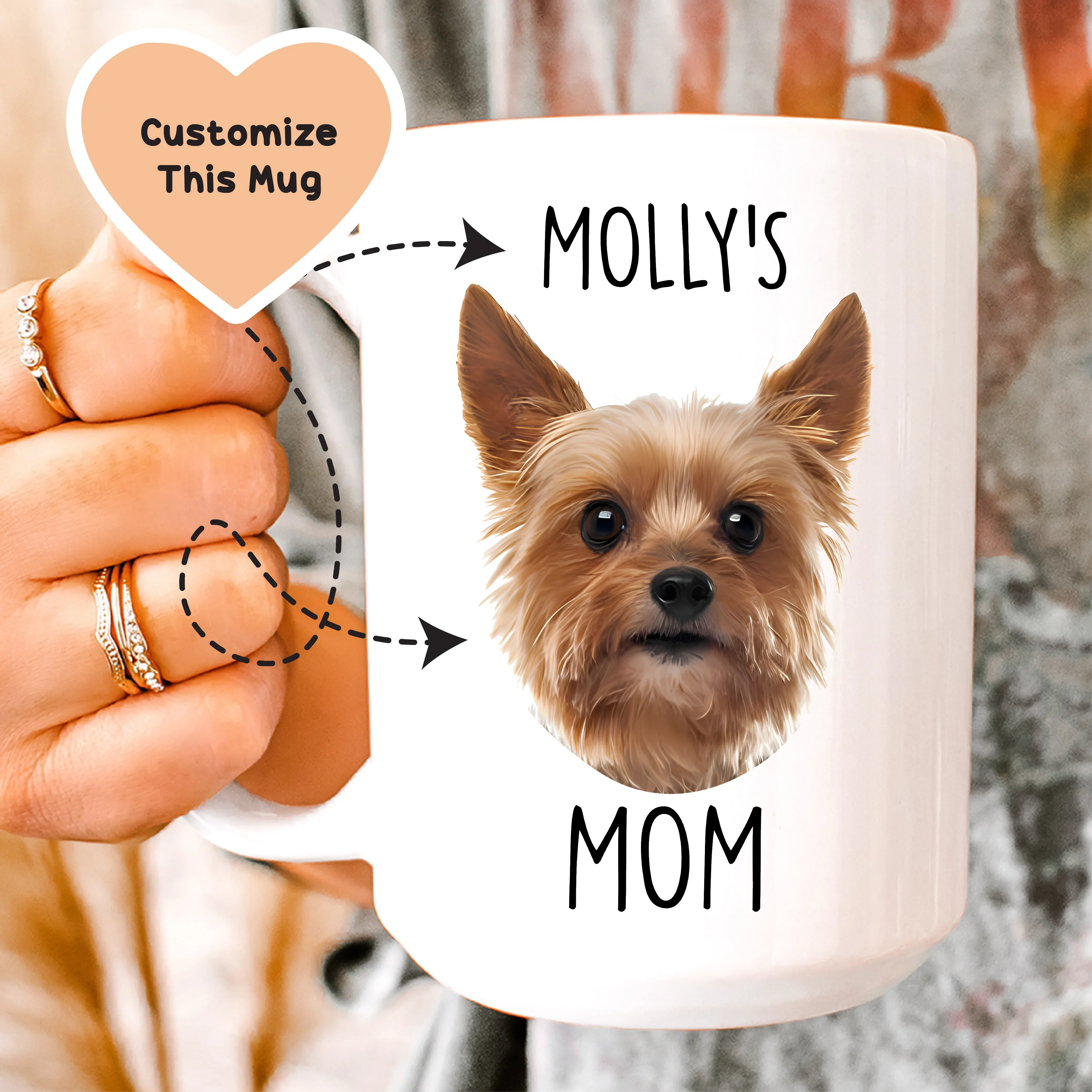 Personalized Pet Mug - WonderingCloth