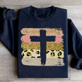 Pink Cross Sweatshirt - WonderingCloth