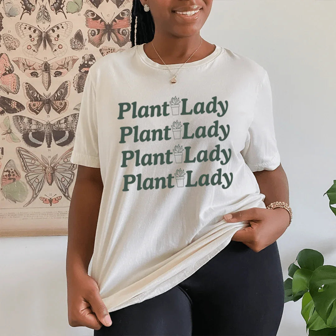 Plant Lady Tee - WonderingCloth