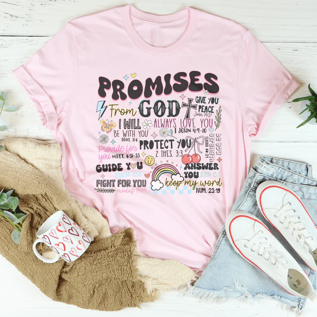 Promises From God Tee - WonderingCloth
