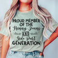 Proud Member Of The Skinny Jeans And Side Part Generation Tee - WonderingCloth