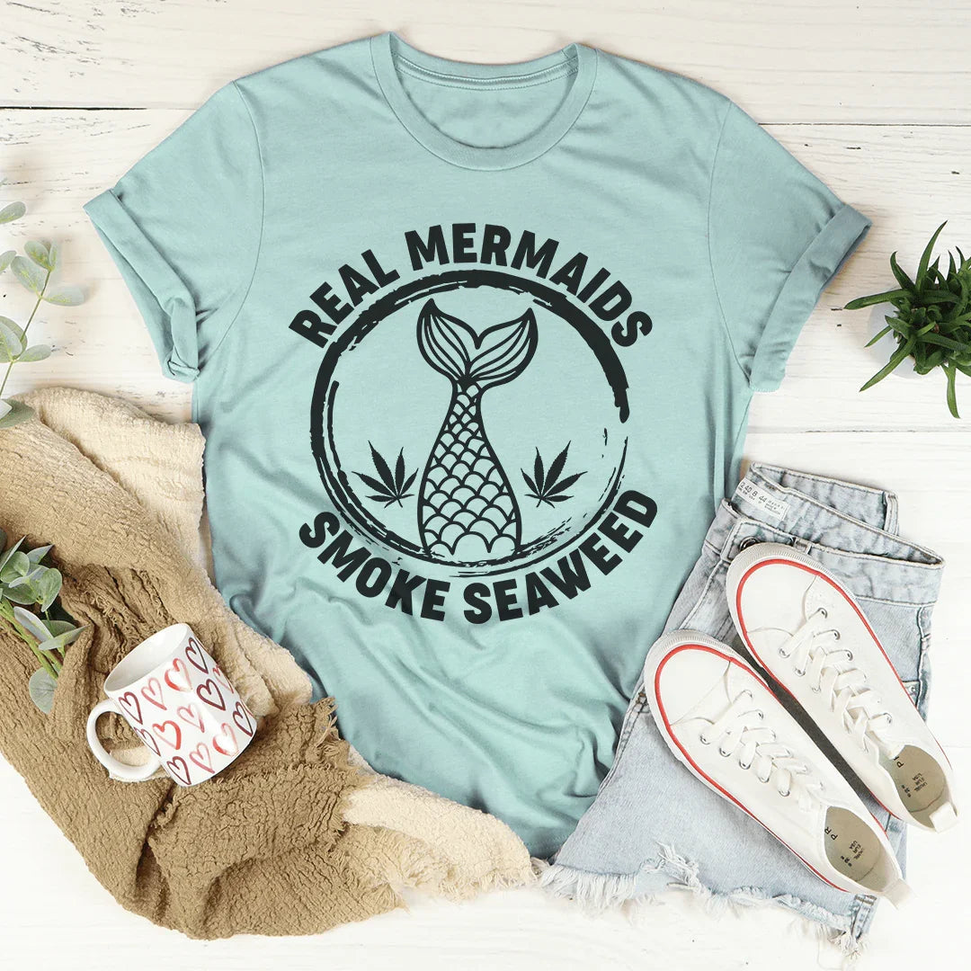 Real Mermaids Tee - WonderingCloth