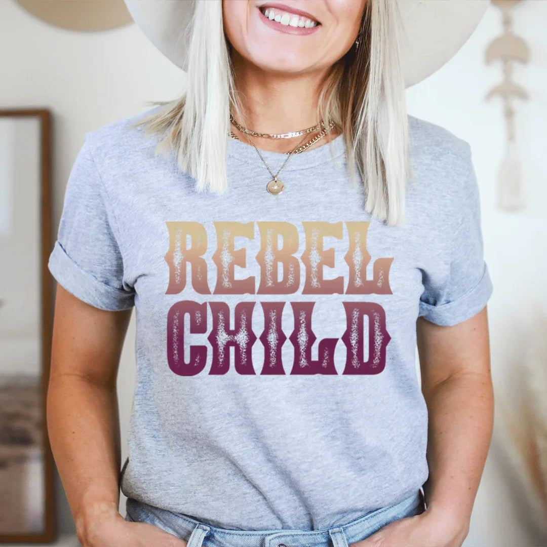 Rebel Child Tee - WonderingCloth