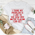 Red Flag Tee - WonderingCloth