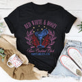 Red White & Boozy Beer & Cocktail Club Party Like It's 1776 Tee - WonderingCloth