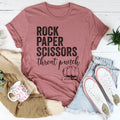 Rock Paper Scissors Tee - WonderingCloth