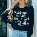 Running On Low Tire Pressure & 5 Miles Till Empty Tee - WonderingCloth