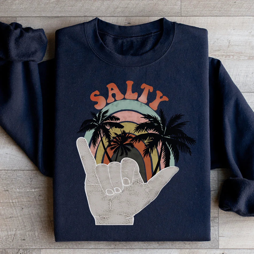 Salty Sweatshirt - WonderingCloth