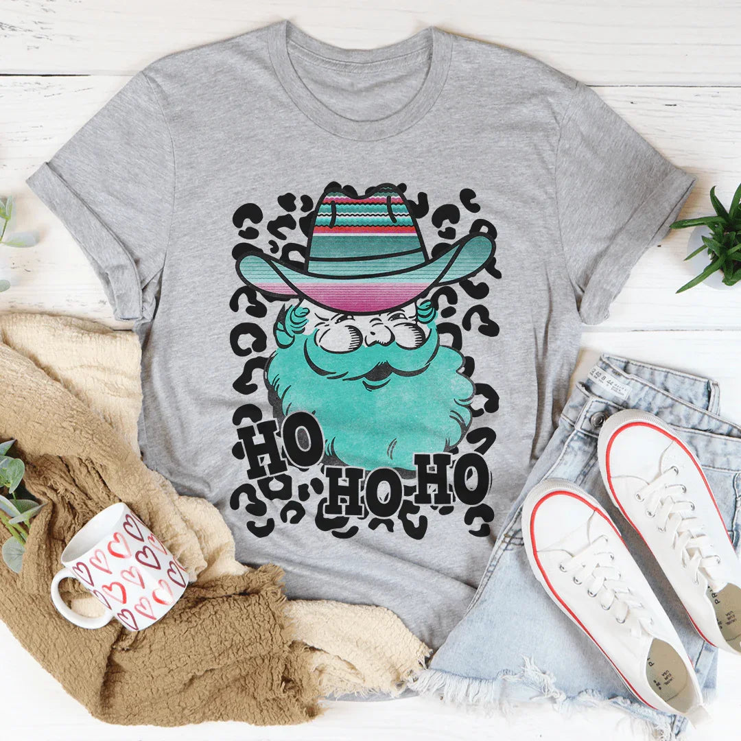 Santa Cowboy Tee - WonderingCloth