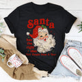 Santa Has The Right Idea Visit People Once A Year Tee - WonderingCloth