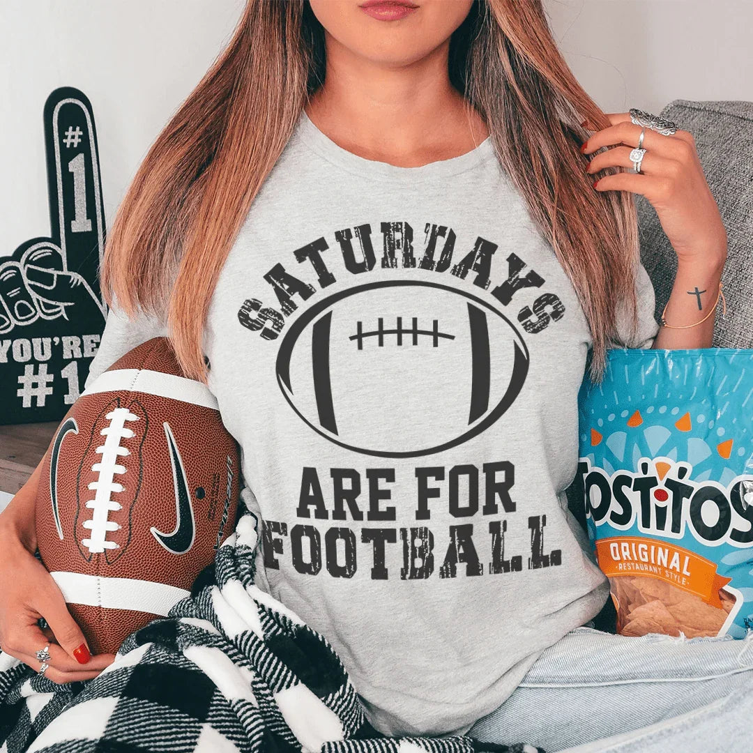 Saturdays Are For Football Tee - WonderingCloth