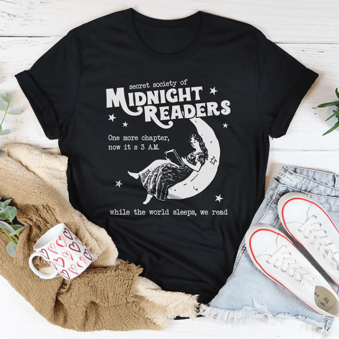 Secret Society Of Midnight Readers One More Chapter Tee - WonderingCloth