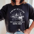 Serve Beef Sweatshirt - WonderingCloth