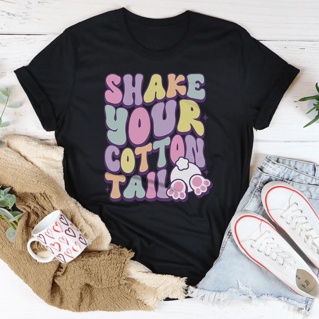 Shake Your Cotton Tail Tee - WonderingCloth