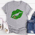 Shamrock Lips Tee - WonderingCloth