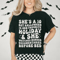 She's A 10 But Halloween Is Her Favorite Holiday Tee - WonderingCloth