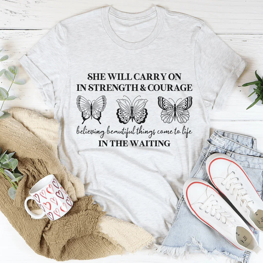 She Will Carry On Tee - WonderingCloth