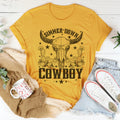 Simmer Down Cowboy Tee - WonderingCloth