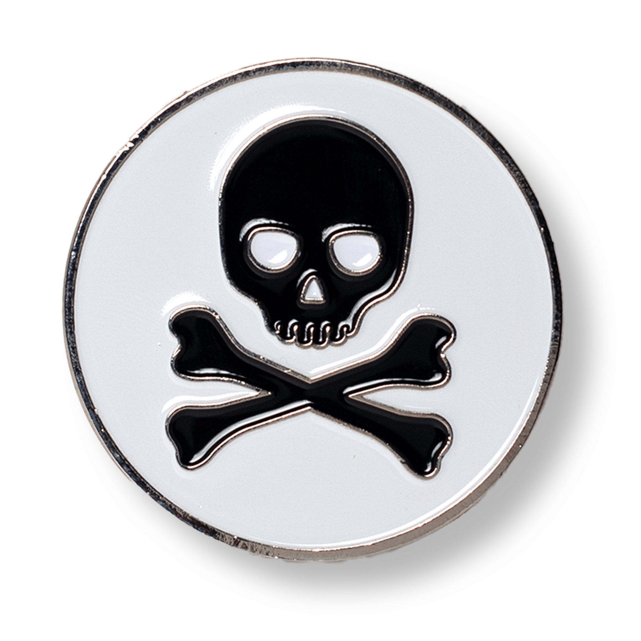 Skull and Bones Ball Marker - WonderingCloth