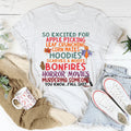 So Excited For Apple Picking Leaf Crunching Corn Mazes Tee - WonderingCloth