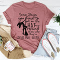 Some Days You Have To Put On The Hat Witch Tee - WonderingCloth