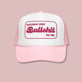 Sounds Like BS Trucker Hat - WonderingCloth