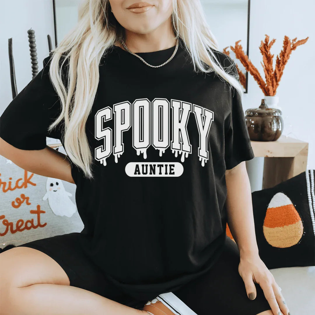 Spooky Auntie Tee - WonderingCloth