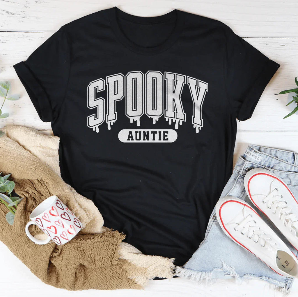 Spooky Auntie Tee - WonderingCloth