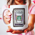 Starbs Tarot Card Ceramic Mug 15 oz - WonderingCloth