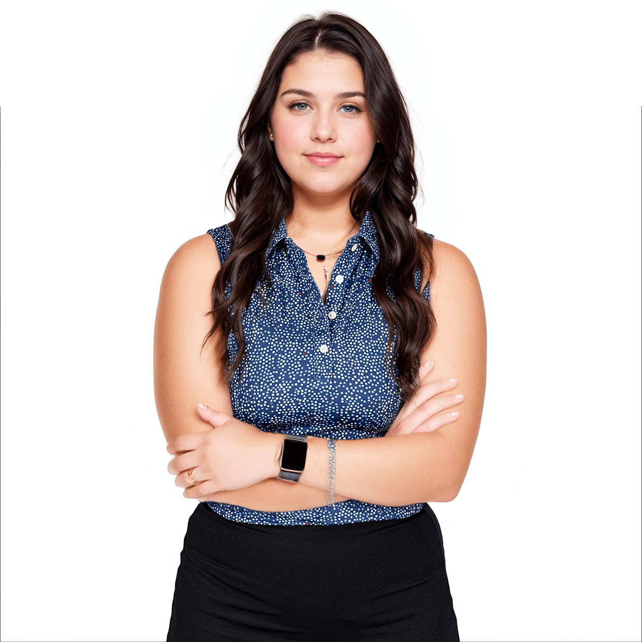 Starry Night Women's Polo (Sleeveless) - WonderingCloth