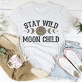 Stay Wild Moon Child Leopard Tee - WonderingCloth
