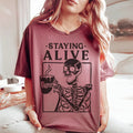 Staying Alive Tee - WonderingCloth