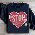 Stop Being So Hard On Yourself Sweatshirt - WonderingCloth