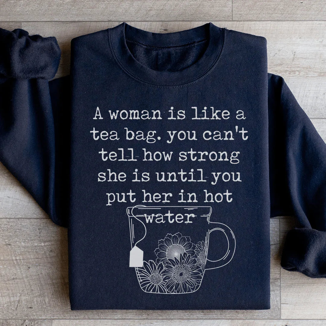 Strong Woman Sweatshirt - WonderingCloth