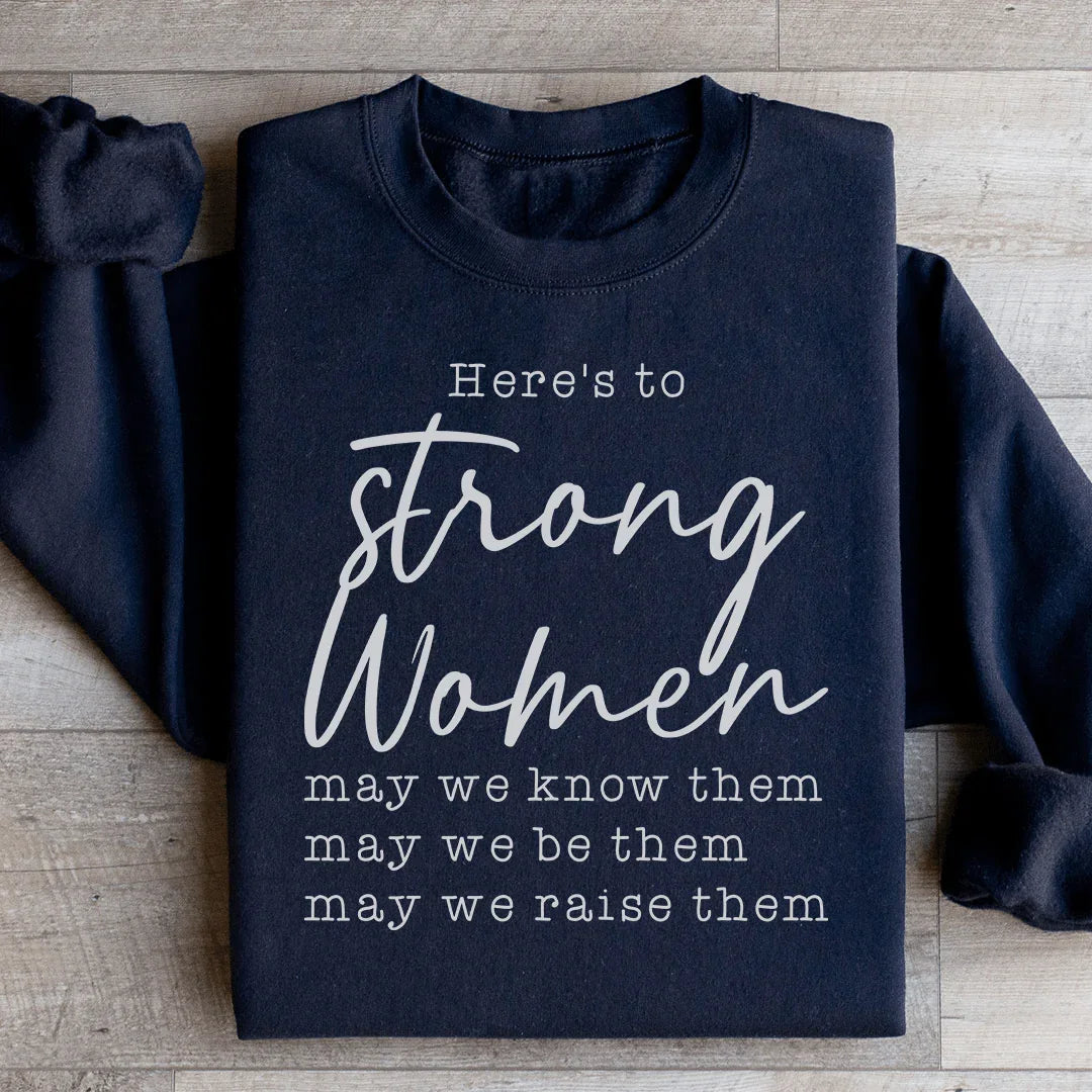 Strong Women Sweatshirt - WonderingCloth
